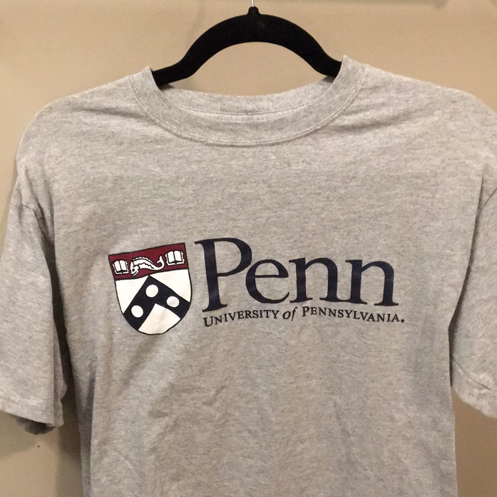Gray University of Pennsylvania T-Shirt